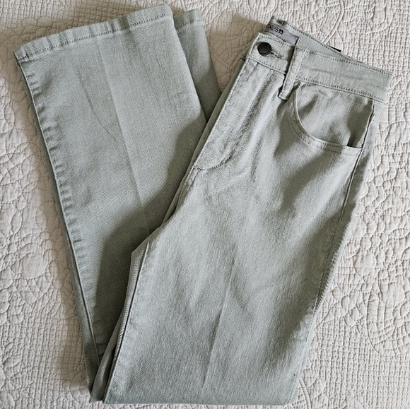 Joe's Jeans high-rise wide leg crop jeans women's size 24 - Picture 3 of 10